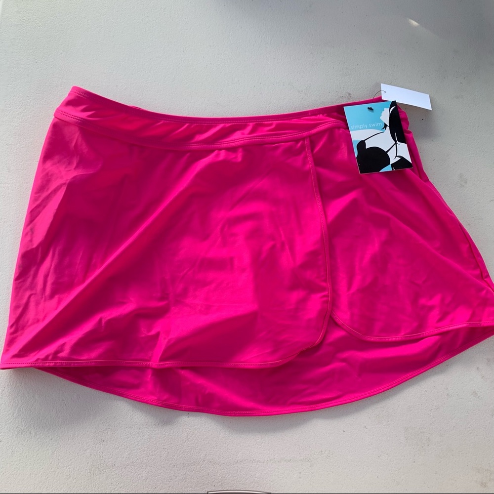 Hot Pink Swimwear Skirt